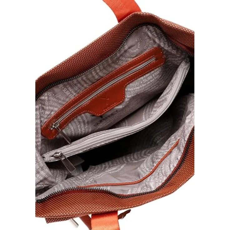 SURI FREY Shopper SFY SURI Sports Marry, zweifarbiger Nylon Shopper mit Reißverschluss, anhängbarem Dekor und verstellbarem Umhängeriemen, für Damen – Bild 7