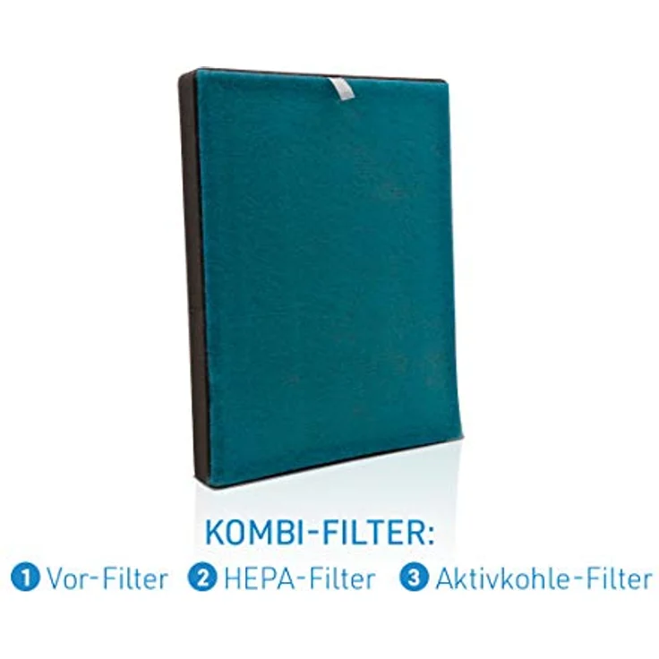 MediaShop Livington AirPurifier Luftreiniger, bis zu 30m² | 6-Filter-System | zuschaltbares UV-Licht | Automatik-Funktion | 3 Stufen | Timer – Bild 10