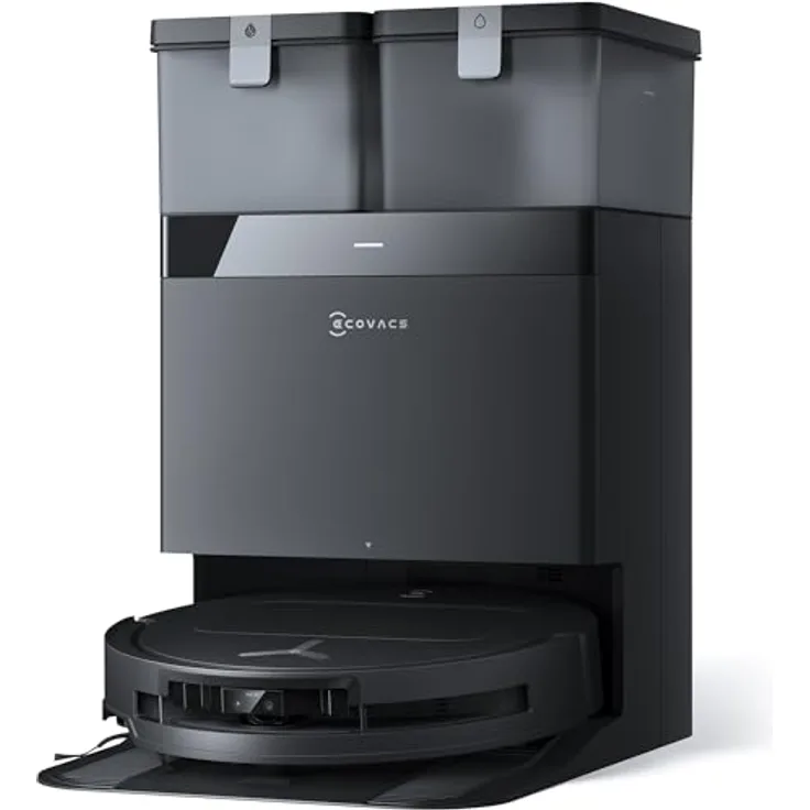 ECOVACS DEEBOT T50 OMNI Gen2, Nass-Trocken-Saugroboter mit Beutel, 21.000 Pa Saugleistung, dToF-LiDAR, Wischmopp-Reinigung mit 75 °C heißem Wasser