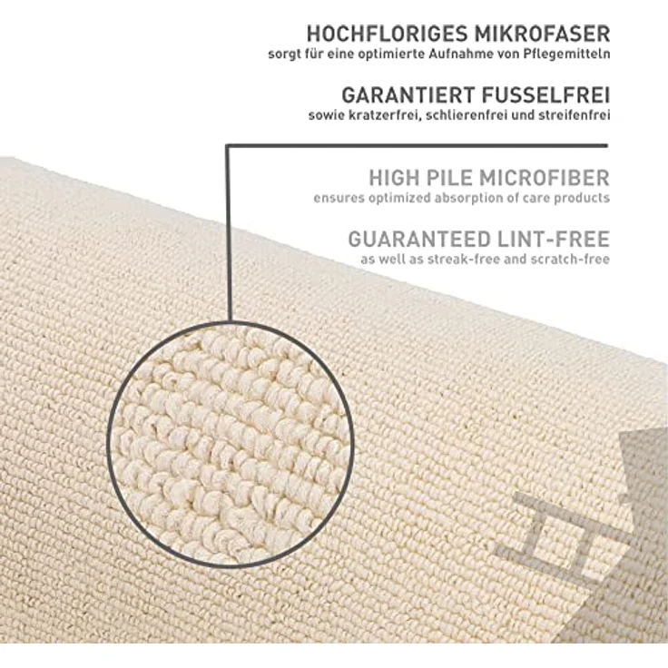NIGRIN 71115 Microfasertuch Leder 40 x 40 cm – Bild 4