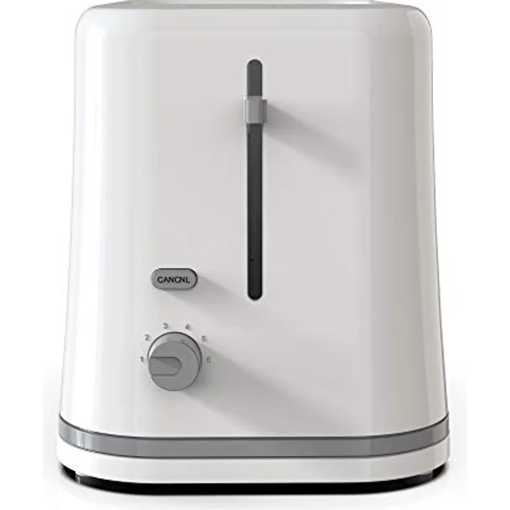Grunkel - TSB-EASYTOAST - Double slot toaster with electronic 6-stage browning control - Shut-off function, crumb drawer and cable rewind - 870 W - white – Bild 3