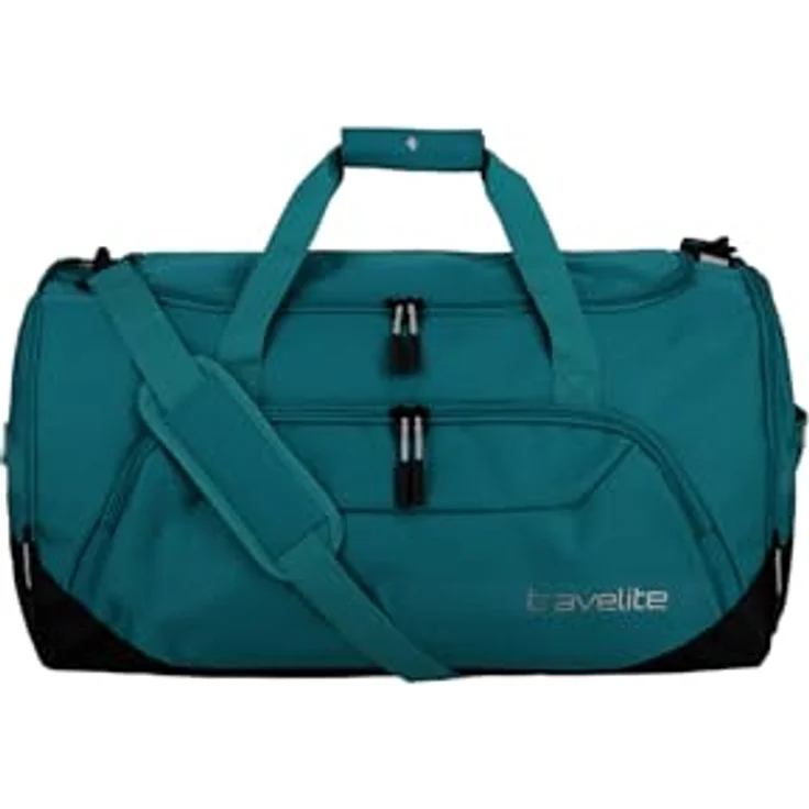 Travelite Kick Off Reisetasche L, 60 cm, petrol, 100% Polyester – Bild 1