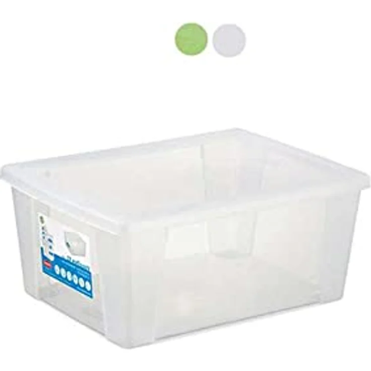 Kis L Aufbewahrungsbox C Box 27 Liter in transparent, Plastik, 55x38.5x16.5 cm – Bild 3