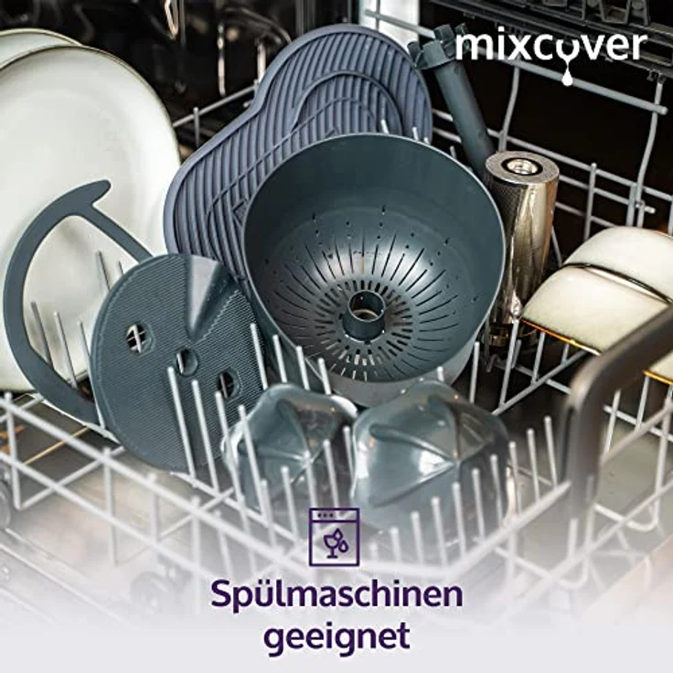 Mixcover Küchenmaschinen-Adapter mixcover verbesserte Saftpresse-Zitruspresse für Thermomix TM6 & TM5, Entsafter – Bild 6