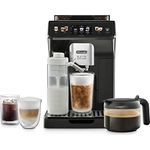 De'Longhi Eletta Explore Cold Brew ECAM452.67.G, Kaffeevollautomat mit LatteCrema Milchsystem, 3,5 Zoll TFT Touchscreen Farbdisplay, Dunkelgrau, inklusive Kaffeekanne