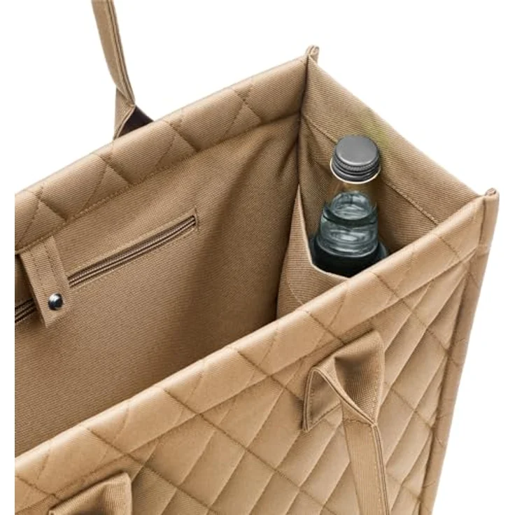 REISENTHEL® Shopper Daily Shopper - Moderner Shopper 42 cm, wasserabweisend, inkl. Innensteckfach (1-tlg), schwarz – Bild 3