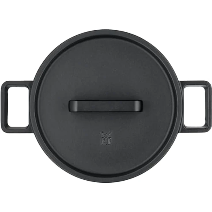 WMF Bräter Flavour, Ø 24 cm, Gusseisen, 5,2 Liter, Schwarz, Gusseisen-Kochgeschirr, Deckel mit Kondensationsnoppen – Bild 4