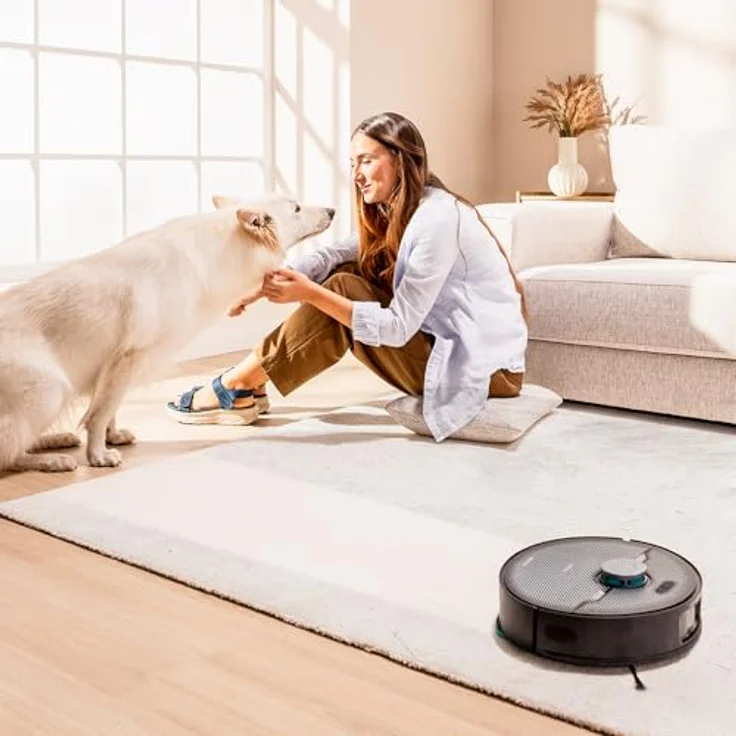 Cecotec Conga X70, Saug- und Wischroboter mit Selbstentleerungsstation, 15000Pa Saugkraft, 4-in-1-Basis, Smartphone-Steuerung und 240 Minuten Akkulaufzeit – Bild 11