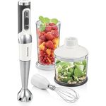 Tescoma Akku-Stabmixer GrandCHEF, kabellos mit Zubehörteilen