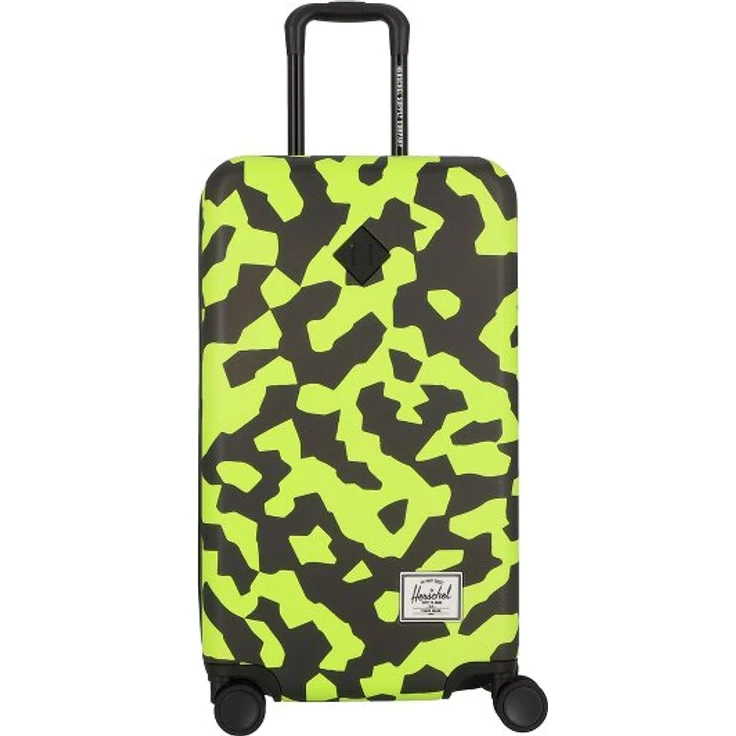 Herschel Heritage 4 Rollen Trolley M, 69 cm, grün aus 100% Polycarbonat, 40 cm x 30 cm