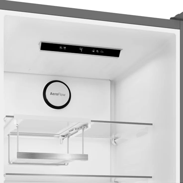 Beko Kühl-/Gefrierkombination 316L NoFrost AeroFlow Multizone B7RCNE367HG, 316 l, Manhattan Gray, ProSmart Inverter Kompressor, 2 Türen – Bild 5