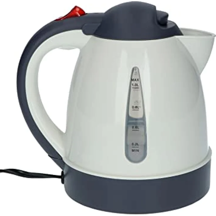 Carpoint Wasserkocher 1 Liter 250W weiß – Bild 5