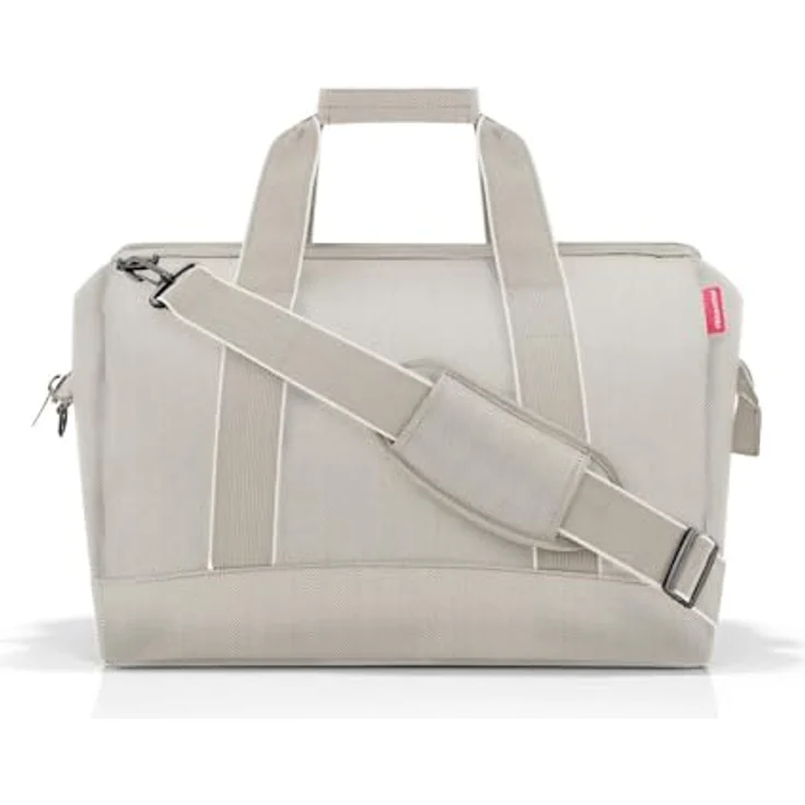 REISENTHEL® allrounder L Einkaufsshopper in Herringbone Sand, 30 l Volumen, wasserabweisendes Polyestergewebe – Bild 2