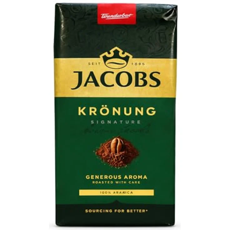 Jacobs Krönung Klassisch Gemahlen, gemahlener Röstkaffee, Filterkaffee, Kaffee, 500 g – Bild 2
