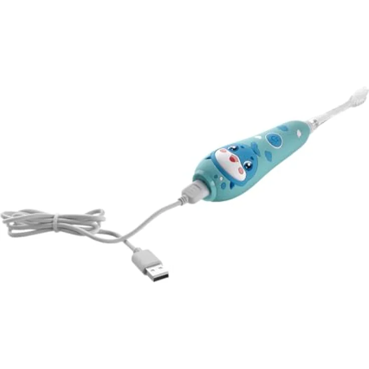 Concept Kido Smile ZK3020, elektrische Schallzahnbürste für Kinder 1-5 Jahre, blaue Farbe, sanfte und gründliche Zahnreinigung – Bild 3