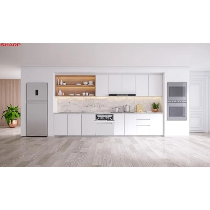 Sharp QW-NI25GI44BS-DE, Einbau Geschirrspüler für 14 Maßgedecke, 60 cm, Energieeffizienzklasse B, mit AutoDoor-Funktion – Bild 2