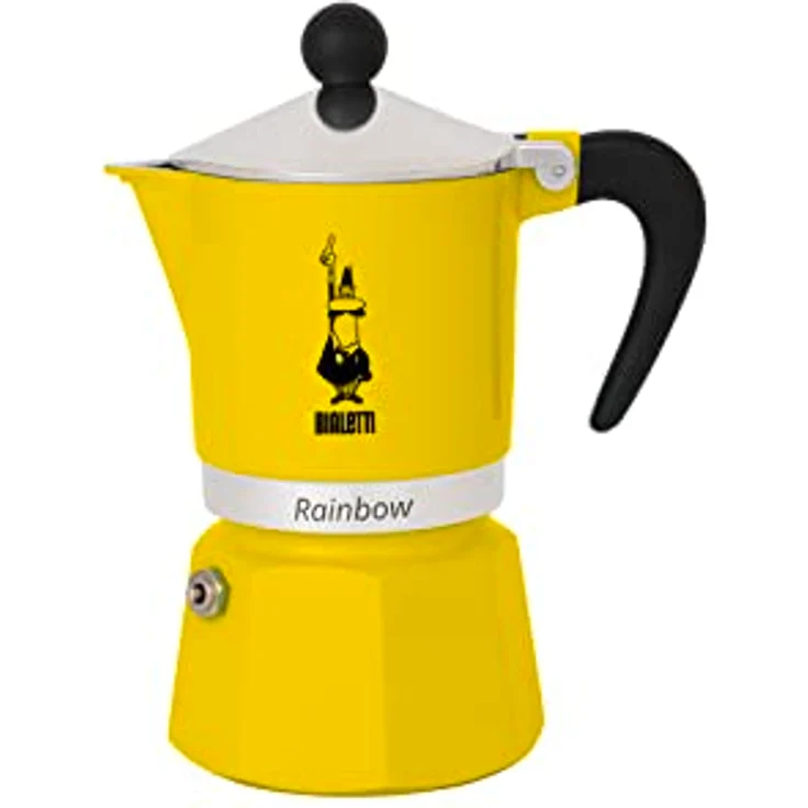 Bialetti RAINBOW , Aluminium, gelb, 1Tasse – Bild 5