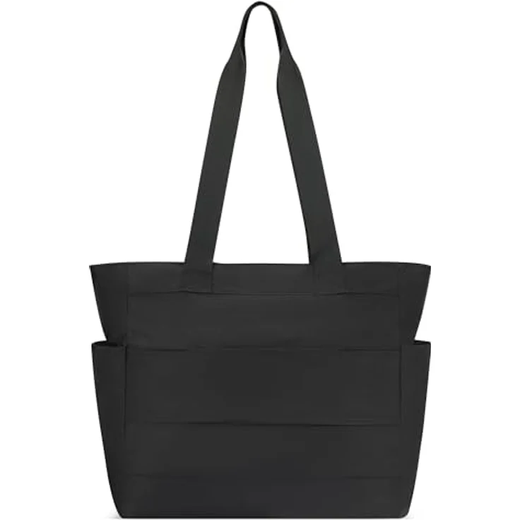Roncato Compact Neon Shopper Tasche, 37 cm, Silber, faltbar und wasserabweisend – Bild 8