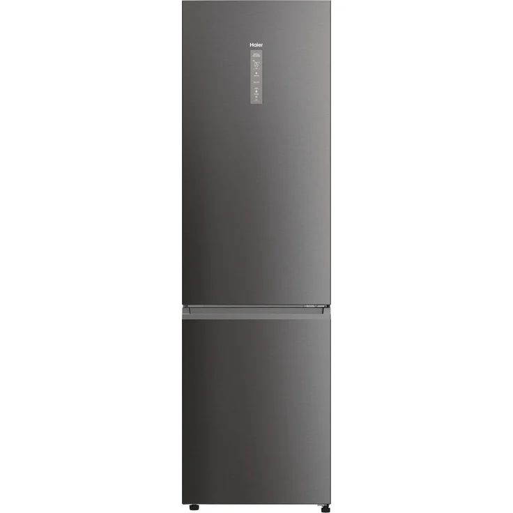 Haier HDPW5620BNPD Kühl-/Gefrierkombination, Edelstahlfront Dark Inox, Total No Frost, XXL Nutzinhalt, Smart hON App