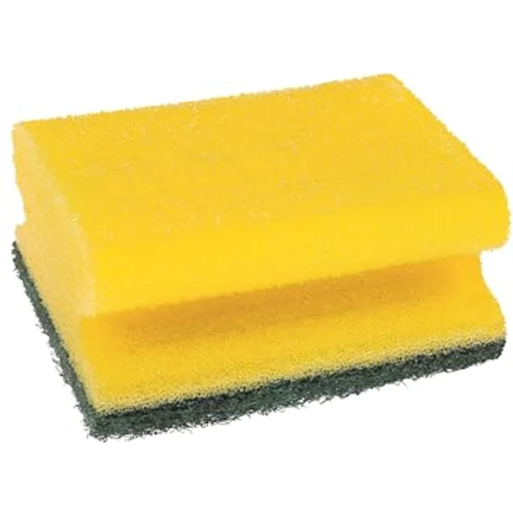 Scotch-Brite CLXNS4 Reinigungsschwamm Classic XXL, Extra kraftvolle Vliesseite, gelb-grün, 4er Pack – Bild 6