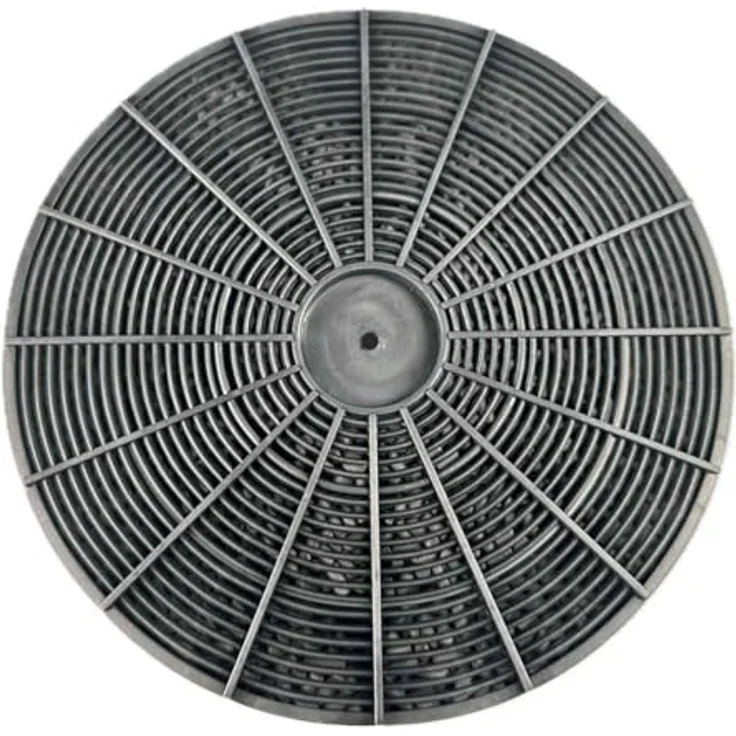 AIR2GO Aktivkohlefilter für Indesit FAC509 / F233, schwarz, Höhe 28mm, Durchmesser 232mm, 6 Monate Nutzungsdauer, 15 Jahre Haltbarkeit – Bild 4