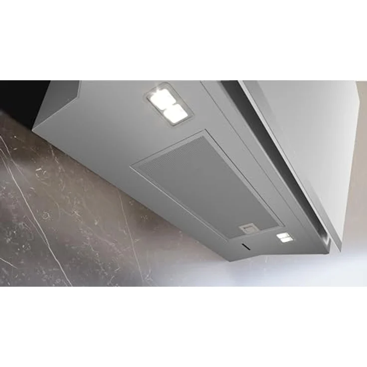 Siemens LC81KAN20 iQ500, Wandesse, 60 cm, Weiß mit Glasschirm, cookConnect System - Wandesse und Kochfeld, LED-Beleuchtung, Europas leistungsstärkste Schrägesse im Umluftbetrieb – Bild 3