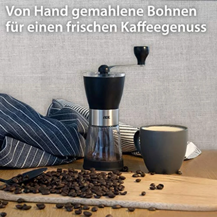 ADE KG2000 Kaffeemühle Schwarz, Grau – Bild 2