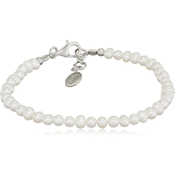 Engelsrufer Armband für Damen 925er-Sterlingsilber Süßwasserperlen Länge 18 cm + 2 cm – Bild 1