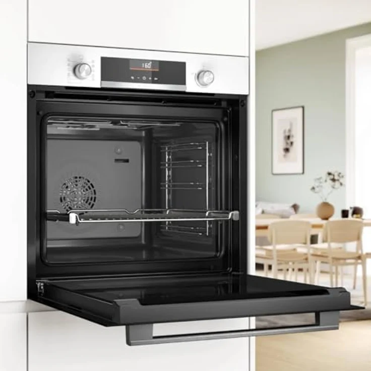Bosch Serie 6 HBG536EW4, Einbaubackofen mit 71 l, Air Fry Funktion, 3D Heißluft und AutoPilot 10, weiß – Bild 5