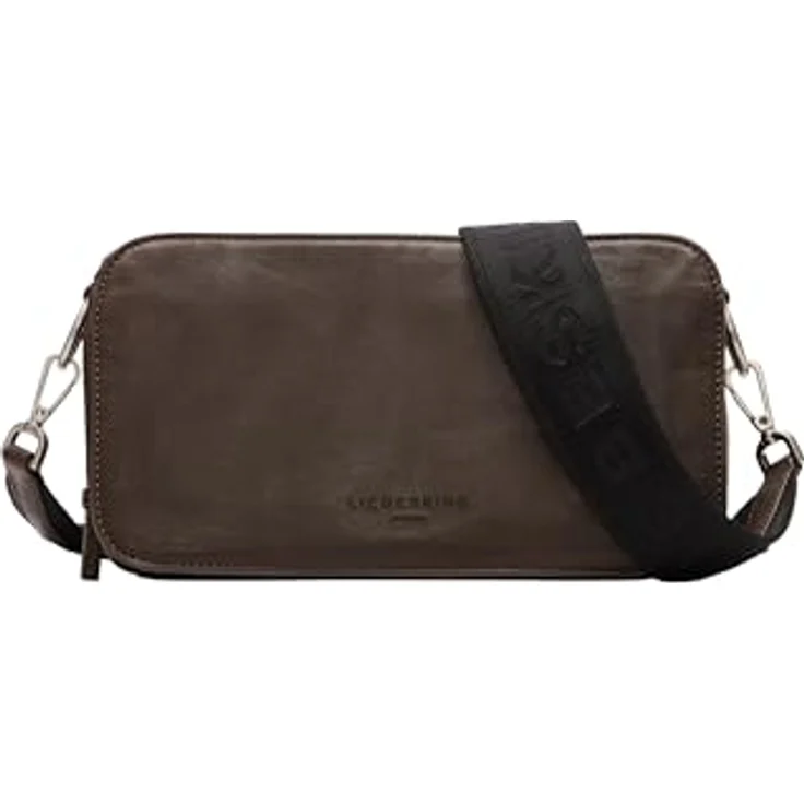 Liebeskind Andrea Umhängetasche, 100% Leder, 26 cm x 8 cm x 15 cm, braun – Bild 1