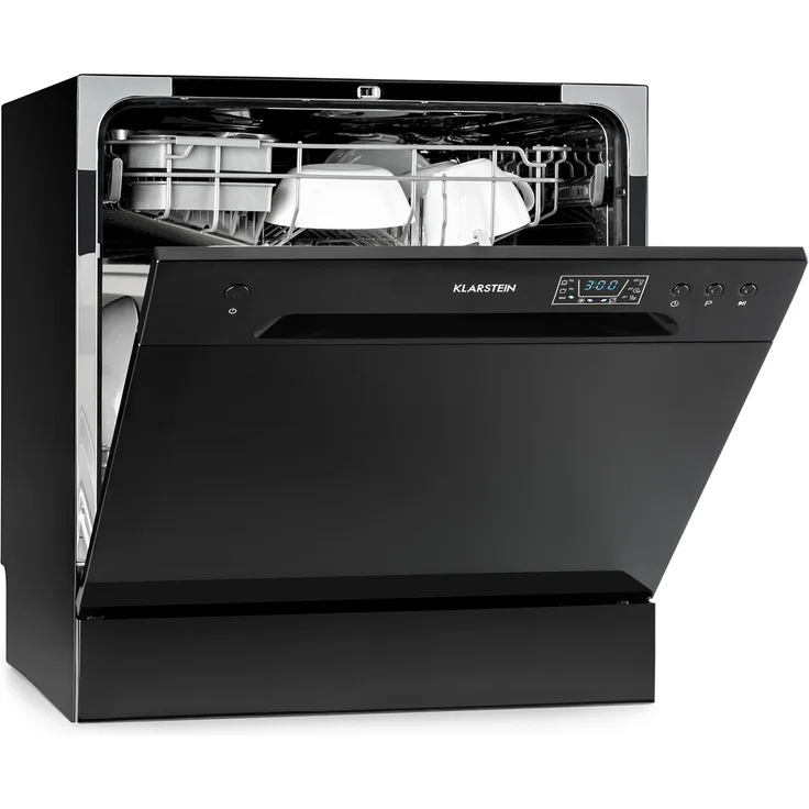 Klarstein Amazonia 8, Geschirrspüler, F, Geräuschemissionsklasse C, Geräuschemissionen 49 Dezibel