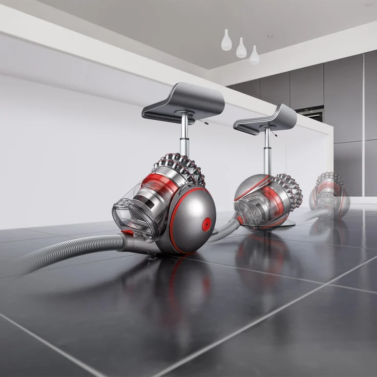 Dyson Cinetic Big Ball Animal Pro 2 Bodenstaubsauger, beutellos, 700 Watt, automatisches Aufrichten, 228409-01, nickel – Bild 5