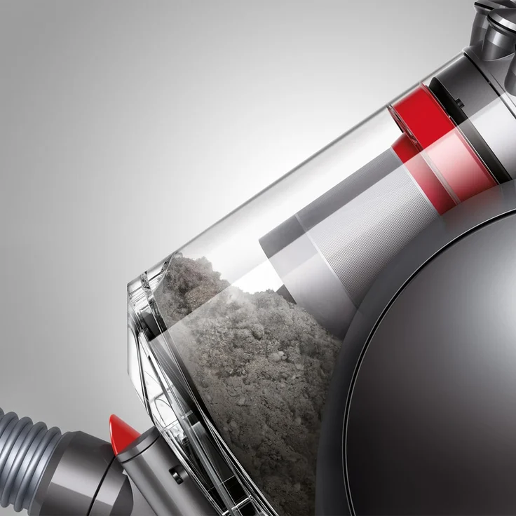 Dyson Cinetic Big Ball Animal Pro 2 Bodenstaubsauger, beutellos, 700 Watt, automatisches Aufrichten, 228409-01, nickel – Bild 7