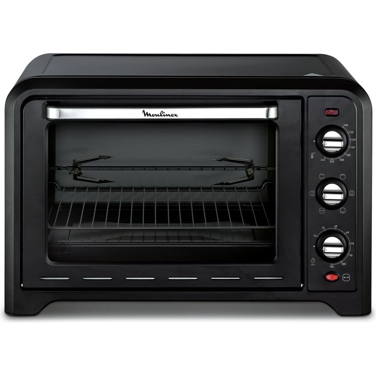 Moulinex ox485810 Backofen Optimo Schwarz 39 L Umluft dreht sich Brosche 2000 W – Bild 2