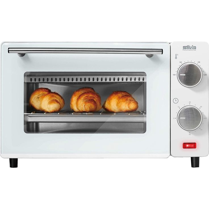 Silva Homeline MB 9500 MB 9500 Minibackofen, 100-230° C regelbar, inklusive Backblech, Grillrost und Zange, 650, Edelstahl, 9 liters, creme – Bild 2