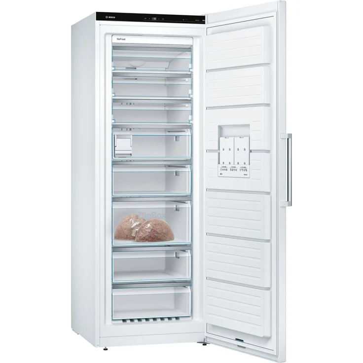 Bosch GSN58AWDV Gefrierschrank, freistehend, weiß, NoFrost, Schnellgefrieren, LED, Abtauautomatik, Breite 70 cm – Bild 7