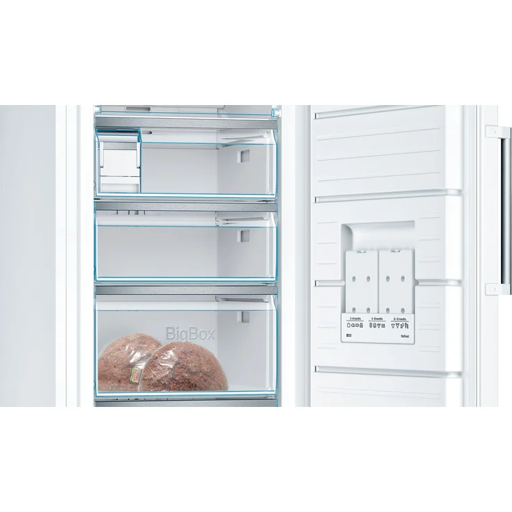 Bosch GSN51AWDV Serie 6 Gefrierschrank, freistehend, weiß, NoFrost, freshSense, LED, Breite 70 cm – Bild 9