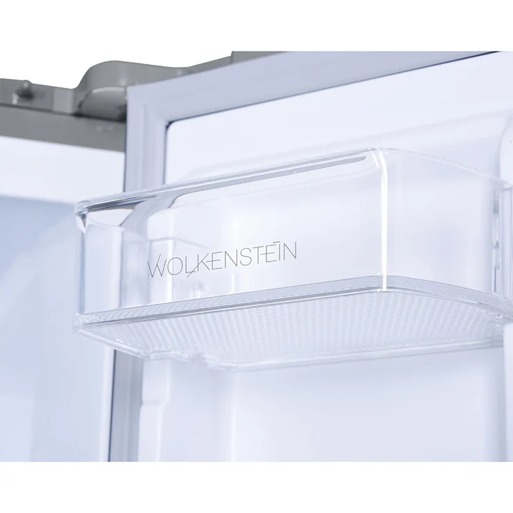Wolkenstein FD351.4 NF IX French-Door-Kühlschrank, freistehend, silber, NoFrost, Schnellgefrieren, LED, Breite 63.5 cm, Energieklasse E – Bild 8