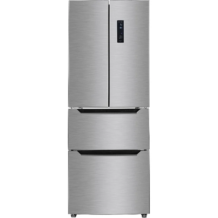 Wolkenstein FD351.4 NF IX French-Door-Kühlschrank, freistehend, silber, NoFrost, Schnellgefrieren, LED, Breite 63.5 cm, Energieklasse E – Bild 3