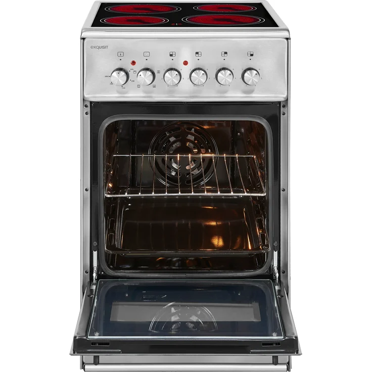 Exquisit ECM 5-4 Inox, Herd, A, Volumen 46 l – Bild 2