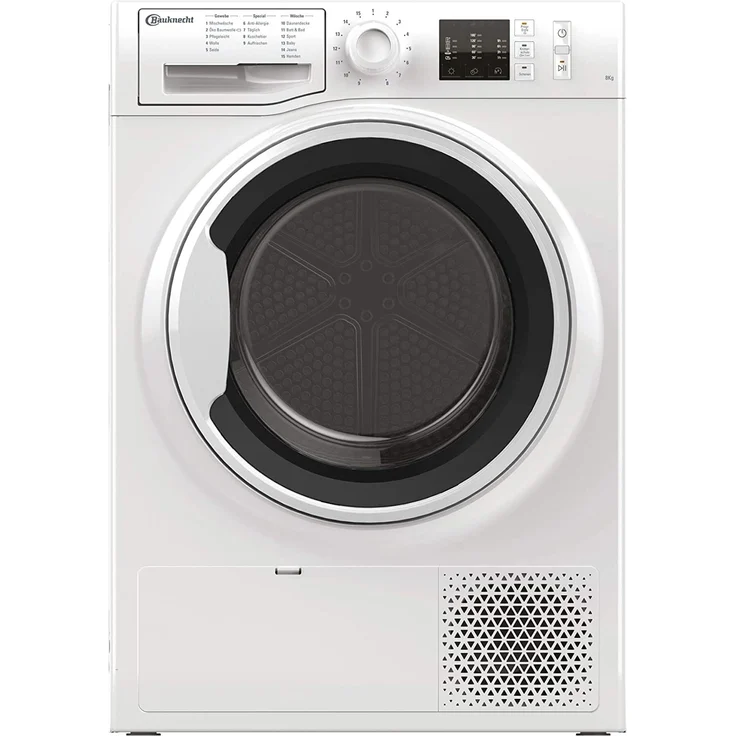 Bauknecht T Soft CM10 8BWK DE, Kondenstrockner, B, Fassungsvermögen 8 kg, Standgerät, Breite 59,5 cm, Wäschetrockner mit Automatik, Startzeitvorwahl – Bild 6