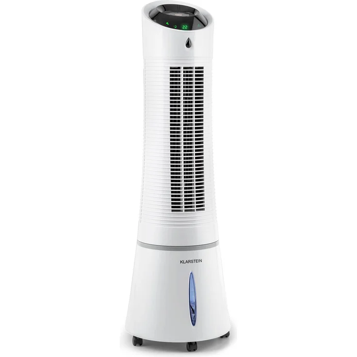 Klarstein Skyscraper Ice weiß 4-in-1 Ventilator Luftkühler Luftbefeuchter 6 l | 30 W | Fernbedienung – Bild 1
