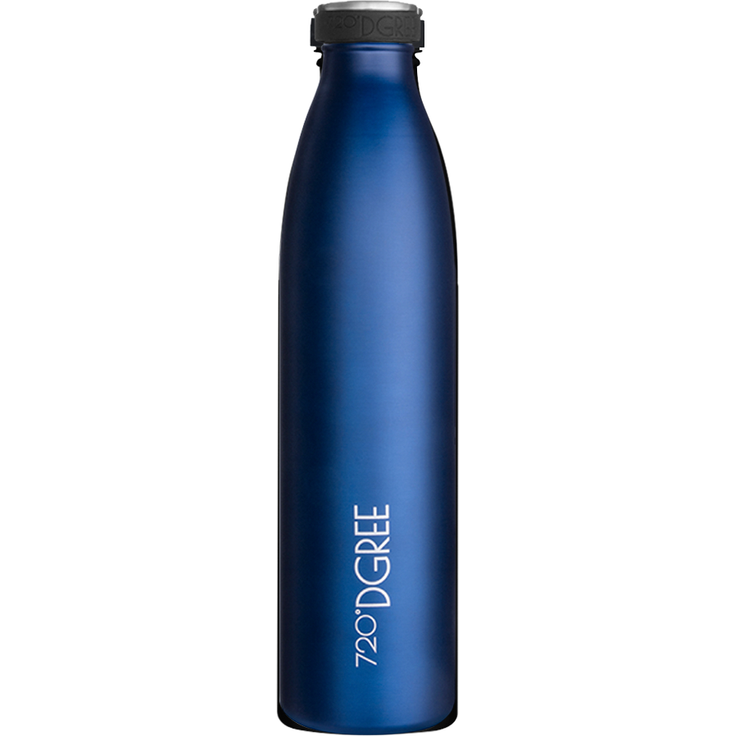 Trinkflasche Isolierflasche Edelstahl 1000ml Doppelwandig 720°DGREE milkyBottle sapphire blue – Bild 1