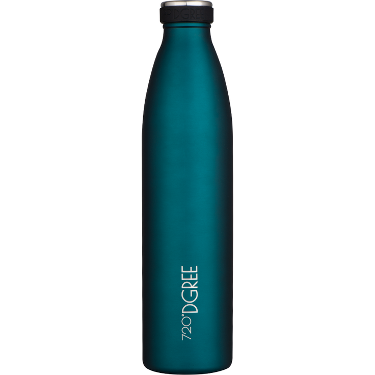 Trinkflasche Isolierflasche Edelstahl 1000ml Doppelwandig 720°DGREE milkyBottle smaragd green