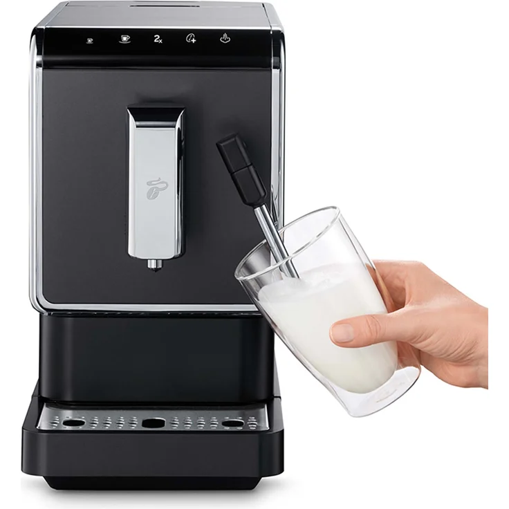 Tchibo Kaffeevollautomat Esperto Latte für Caffè Crema, Espresso, Cappuccino und Milchschaum, Anthrazit – Bild 3