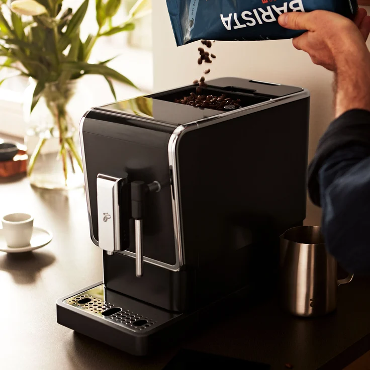 Tchibo Kaffeevollautomat Esperto Latte für Caffè Crema, Espresso, Cappuccino und Milchschaum, Anthrazit – Bild 7