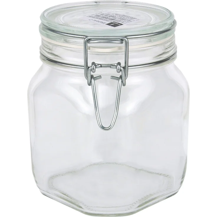 6er Set Einmachglas Bügelverschluss Original Fido 0,75L incl. Bormioli Rezeptheft – Bild 2