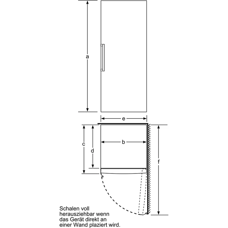 Bosch GSN51DWDP Serie 6 Gefrierschrank, freistehend, weiß, NoFrost, LED, Breite 70 cm, Energieklasse D – Bild 10