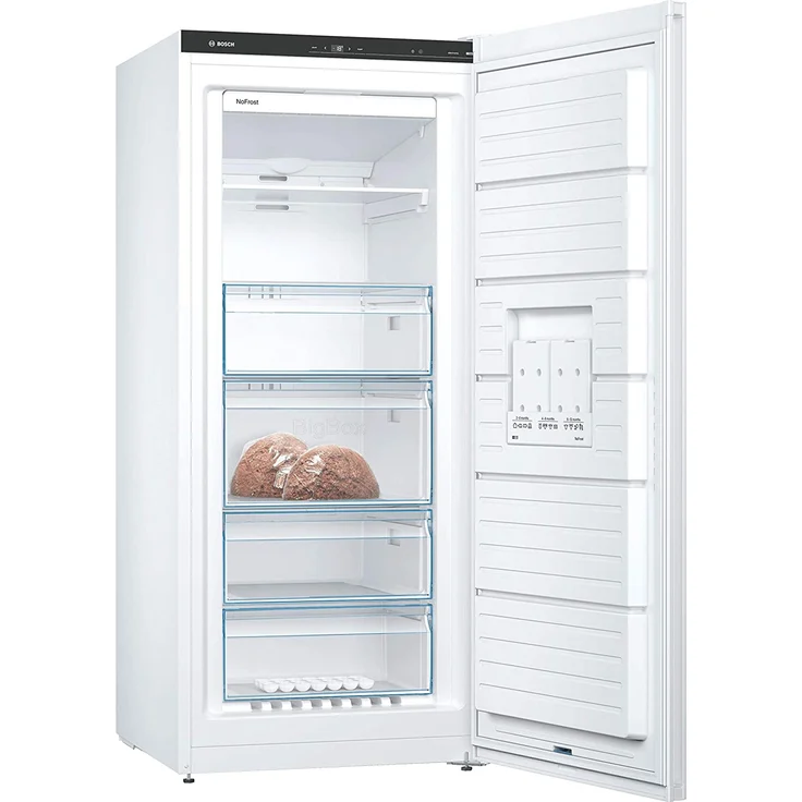 Bosch GSN51DWDP Serie 6 Gefrierschrank, freistehend, weiß, NoFrost, LED, Breite 70 cm, Energieklasse D – Bild 8