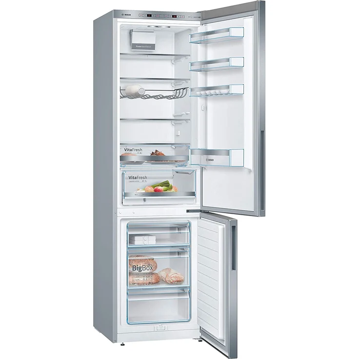 Bosch KGE39ALCA Serie 6 Kühl-Gefrierkombination, freistehend, edelstahl, 0-Grad-Zone, Schnellkühlen und -gefrieren, Urlaubsschaltung, Energieklasse C – Bild 12